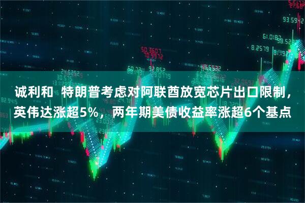 诚利和  特朗普考虑对阿联酋放宽芯片出口限制，英伟达涨超5%，两年期美债收益率涨超6个基点