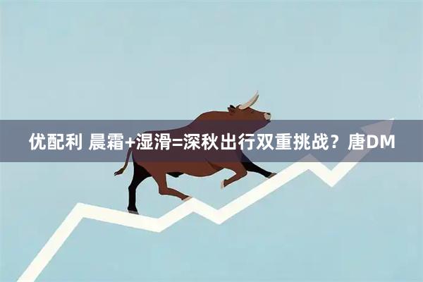 优配利 晨霜+湿滑=深秋出行双重挑战？唐DM