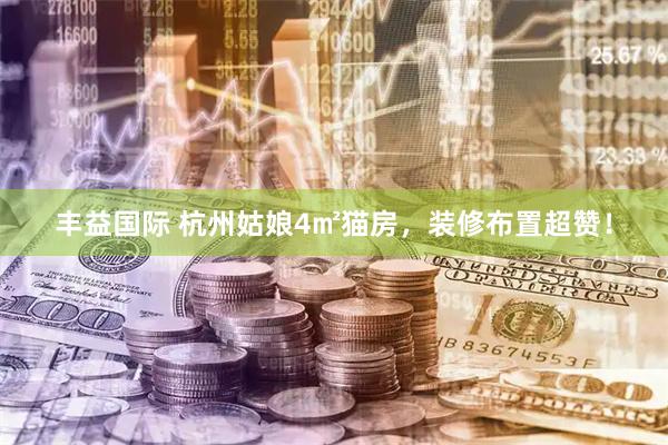 丰益国际 杭州姑娘4㎡猫房，装修布置超赞！